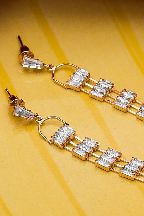  Shop Alloy Large Dangle Earrings For Women's in Gold At KarmaPlace 