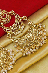 Shop Alloy Chandbali Earrings For Women's in Gold At KarmaPlace 