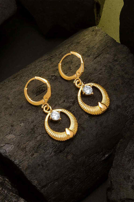 Buy Women's Alloy Drop Earrings in Gold