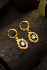 Buy Women's Alloy Drop Earrings in Gold