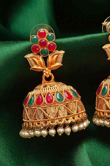 Shop Gold Jhumka Earring Designs