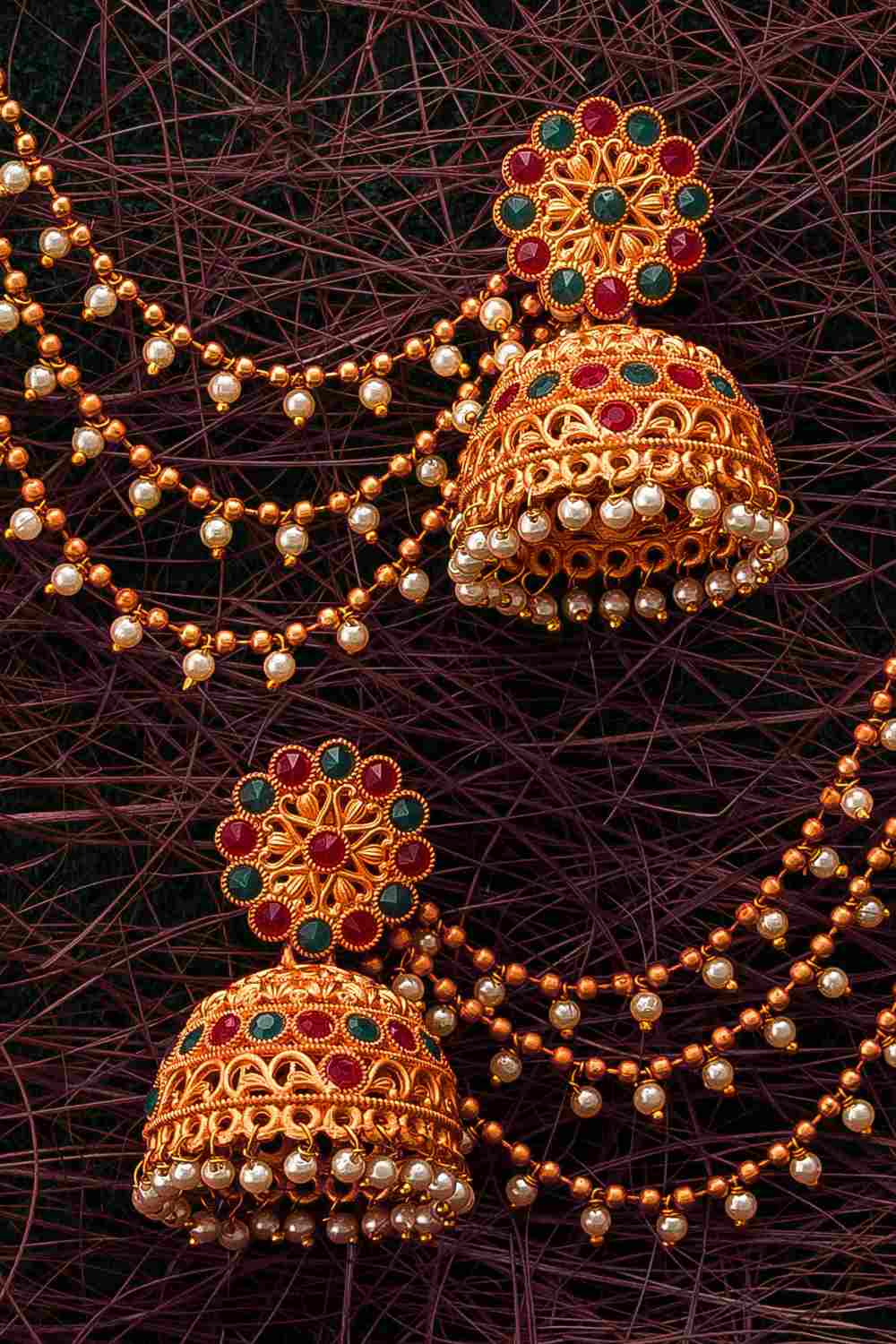 Shop Different Types of Jhumka Earrings