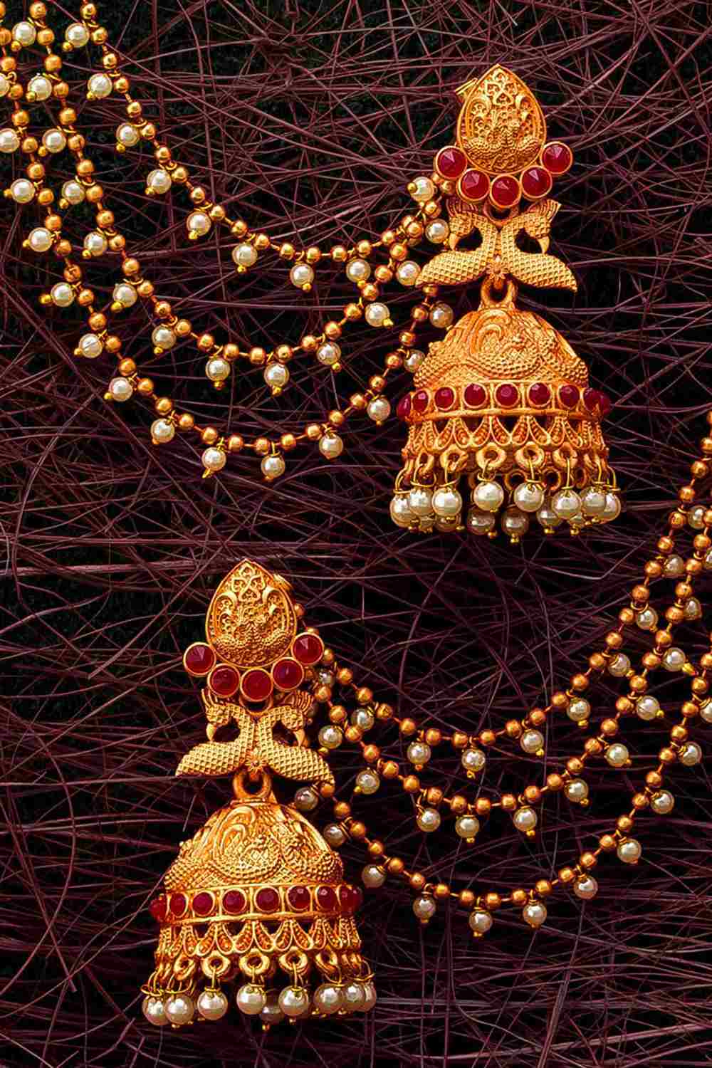 Shop Indian Jhumka Earrings for sale