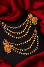 Buy Women's Alloy Jhumka Earrings in Gold