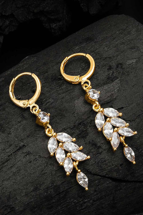 Buy Women's Alloy Drop Earrings in Gold