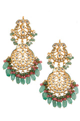 Handcrafted Kundan Inspired Earrings