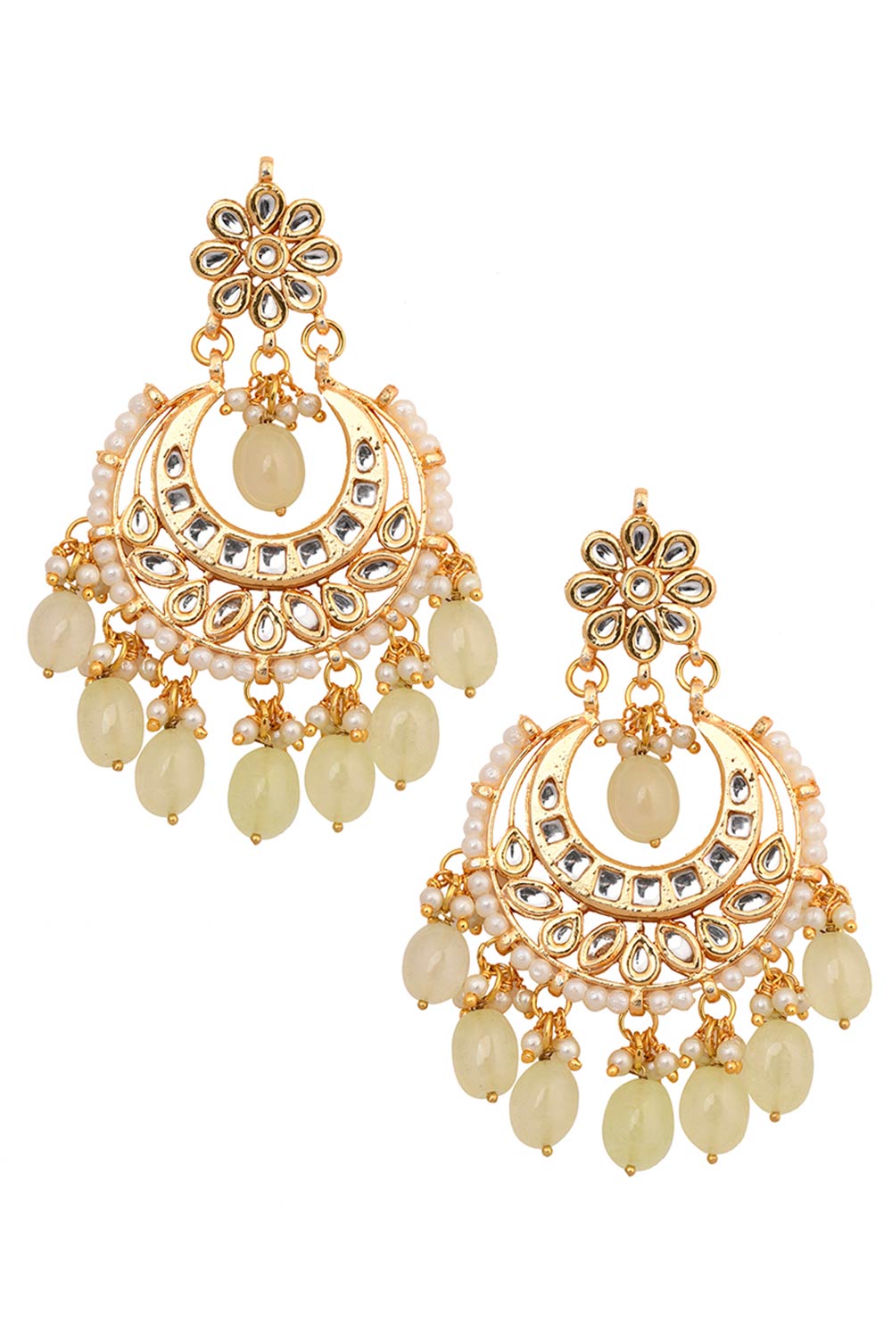 Handcrafted Kundan Inspired Chandbali