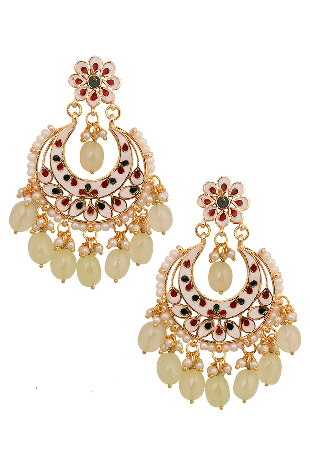 Handcrafted Kundan Inspired Chandbali