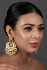 Handcrafted Kundan Inspired Chandbali