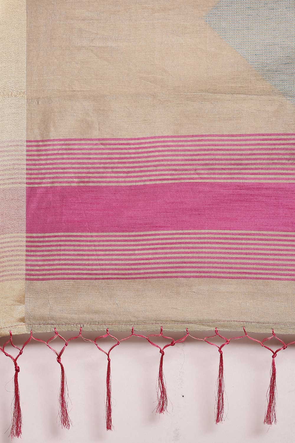 Buy Cotton Silk Banarasi Saree in Pink Online 