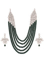 Buy Women's Alloy Bead Necklaces in Green