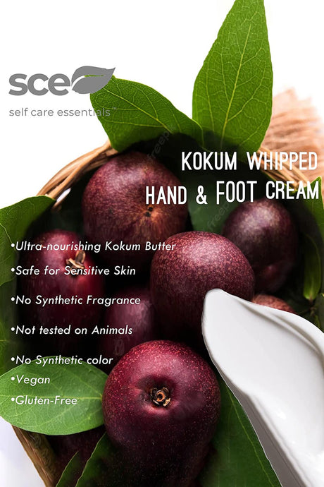 Self Care Essentials Kokum Whipped Hand & Foot Cream - 100 ML (3.38 OZ)