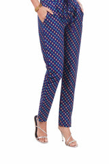 Buy Printed Pant in Blue