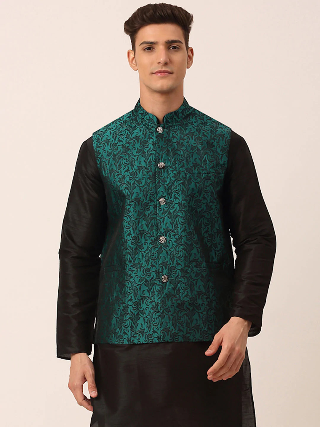 Buy Ethnic Jackets Online - Kurta Pajama Jackets for men| Ramraj Cotton