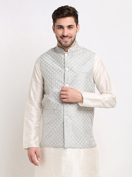 Mens Grey Nehru Jacket at Rs.600/Piece in ludhiana offer by Kitty Garment