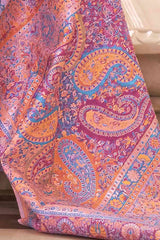 Buy Lavender Art Silk Floral Design Saree Online - Side