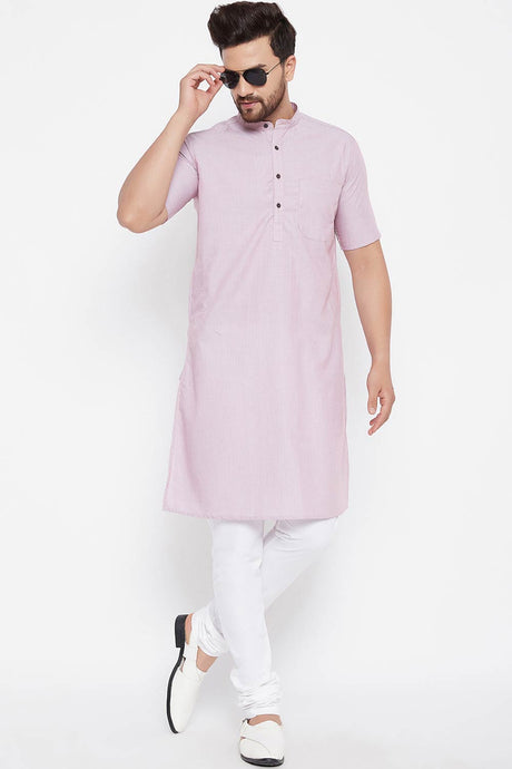 Shop Mens Stripes Straight Kurta Online