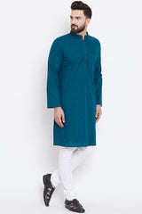 Shop Men's Kurta in Blue