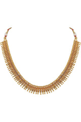 Buy Women's Alloy Necklace & Earring Sets in Gold - Zoom in