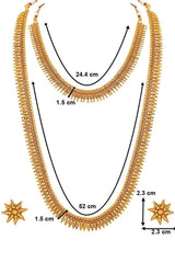Buy Women's Alloy Necklace & Earring Sets in Gold - Zoom Out