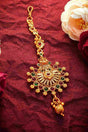 Buy Women's Alloy Maang Tikka in Gold