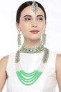 Buy Women's Alloy Necklace Set in Mint Online