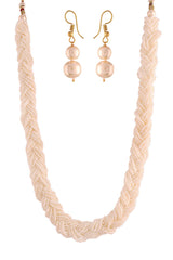 Buy Women's Alloy Bead Necklaces in White