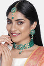 Buy Women's Alloy Choker Set in Green