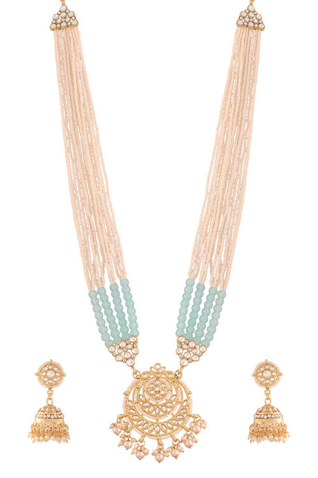 Buy Women's Alloy Necklace & Earring Sets in Turquoise