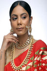 Women's Alloy Maharani Set In Gold