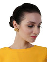 Women's Alloy Stud Earrings In Gold