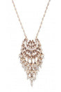 Women's Alloy Long Jhallar Necklace in Gold