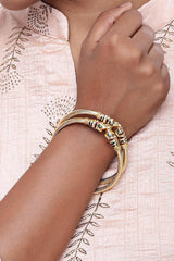 Alloy Bangles In Gold