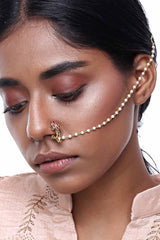 Alloy Nose Ring In Gold