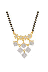 Shop Alloy Mangalsutra  For Women's  in White and Gold At KarmaPlace
