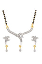  Buy Women's Alloy Mangalsutra in White and Gold Online