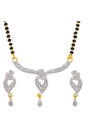  Buy Women's Alloy Mangalsutra in White and Gold Online