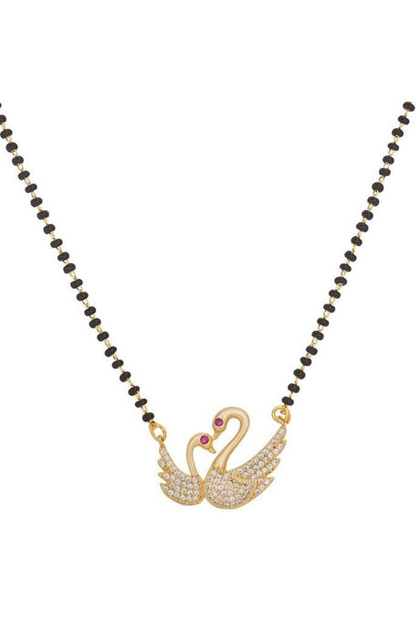  Buy Women's Alloy Mangalsutra in Gold and White Online