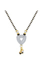  Buy Women's Alloy Mangalsutra in Black, Gold and White Online