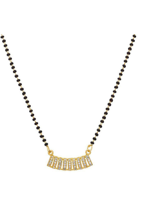 Shop  Alloy Mangalsutra For Women's  in Gold and Black At KarmaPlace
