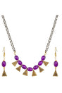  Buy Women's Alloy Mangalsutra in Violet Online