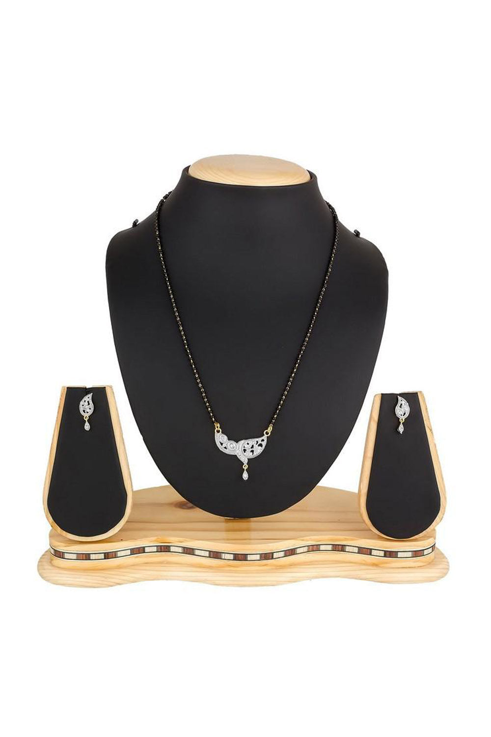  Shop  Alloy Mangalsutra For Women's in Gold and Black At KarmaPlace