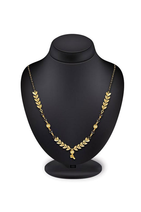  Buy Women's Alloy Mangalsutra in Gold and Black Online