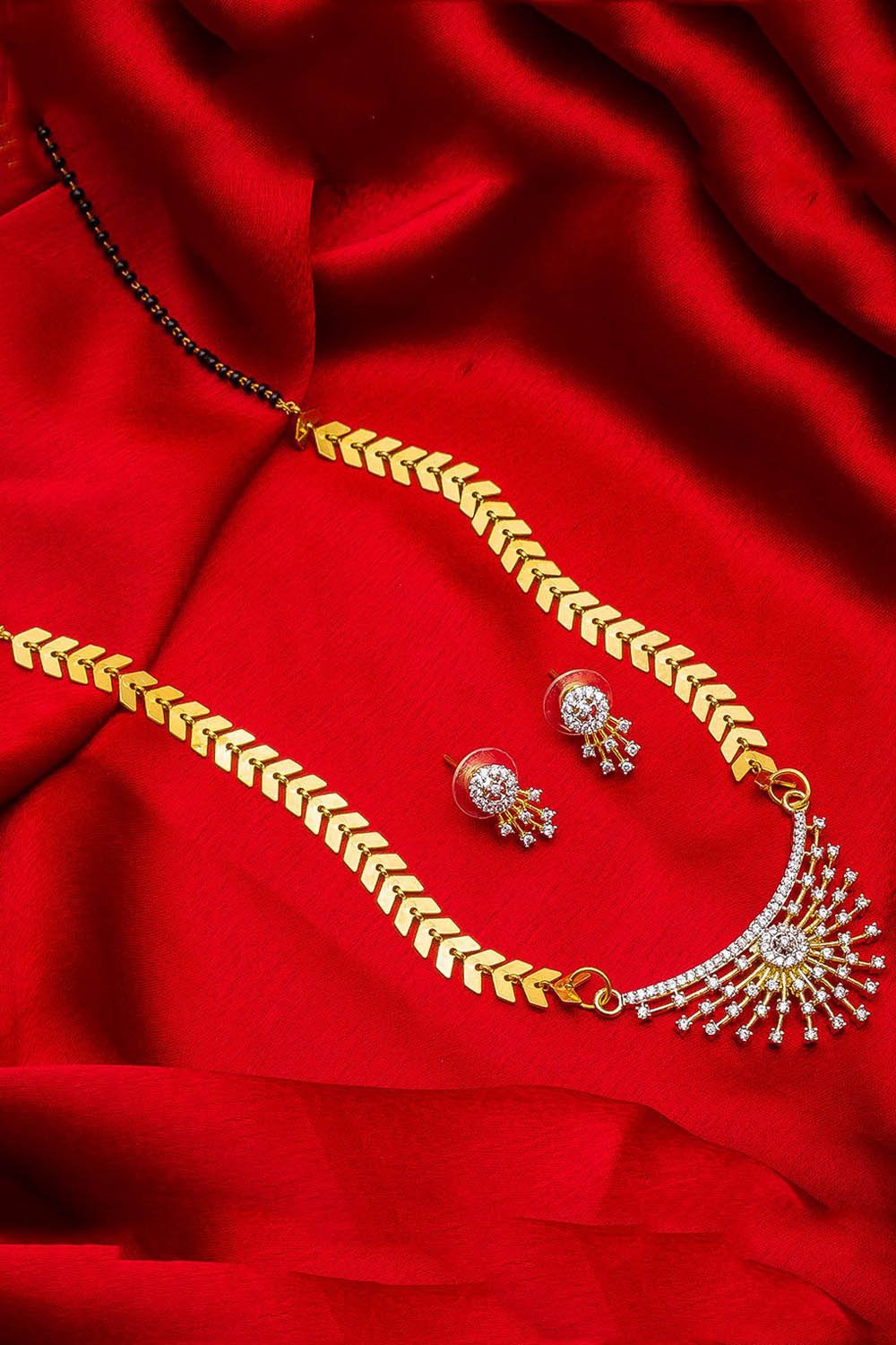  Buy Women's Alloy Mangalsutra Set in Gold and Silver Online