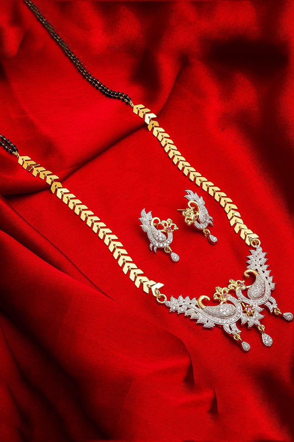  Buy Women's Alloy Mangalsutra Set in Gold and Silver Online