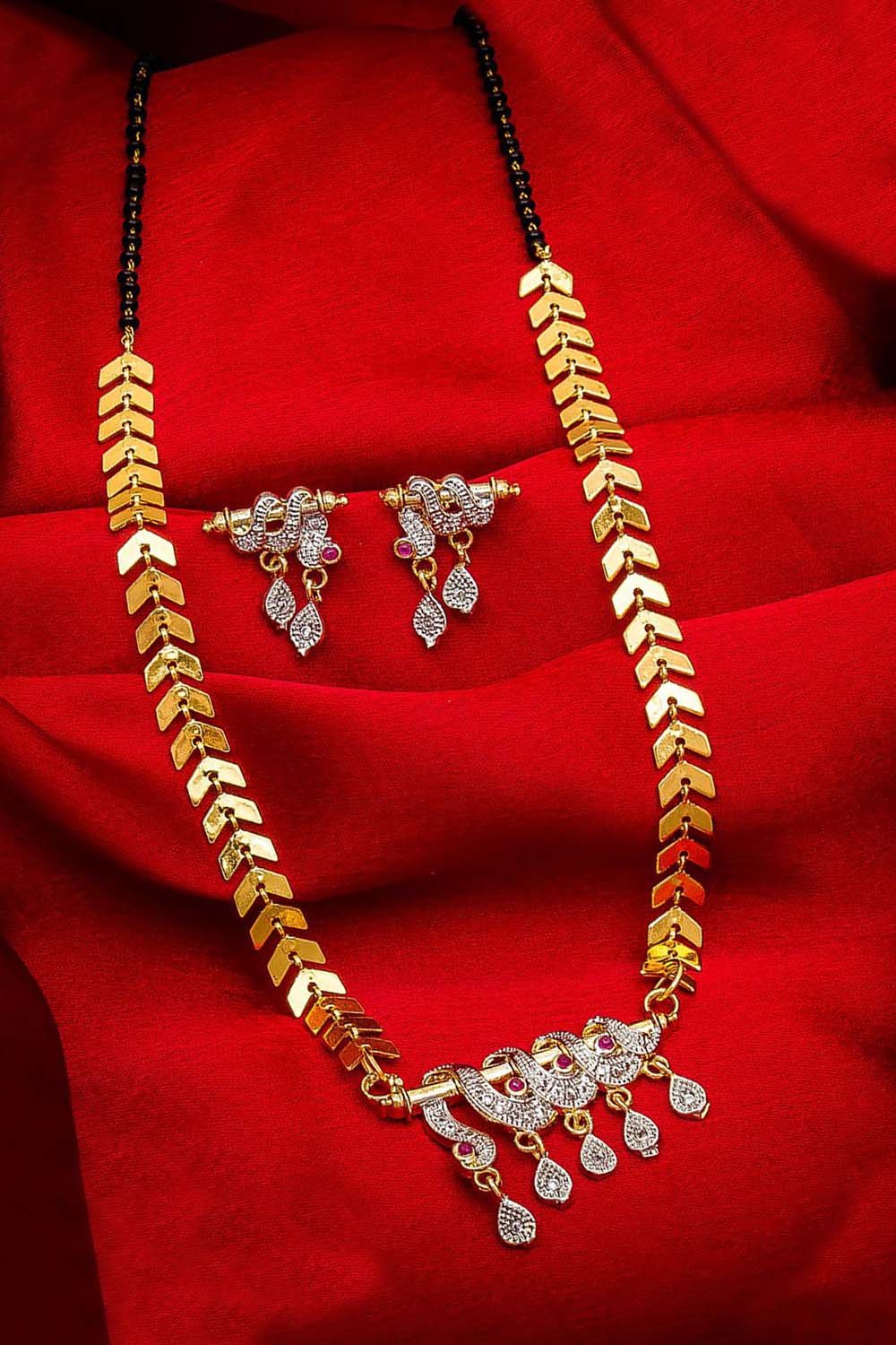  Buy Women's Alloy Mangalsutra Set in Gold  Online