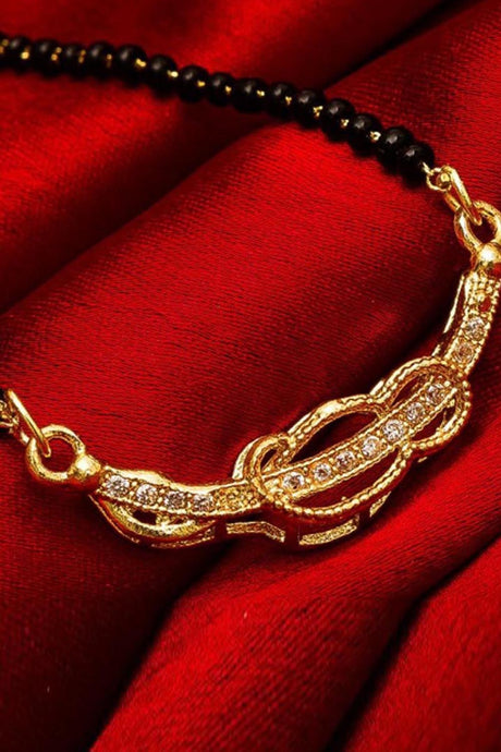 Shop  Alloy Mangalsutra For Women's in Silver and Gold At KarmaPlace