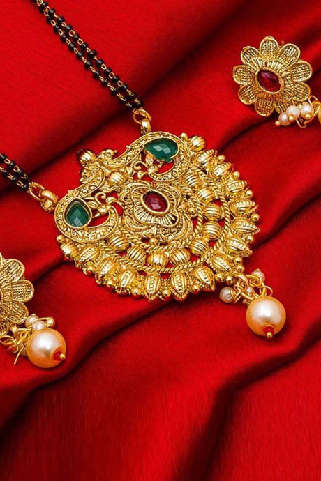 Shop  Alloy Mangalsutra For Women's Set in Gold At KarmaPlace
