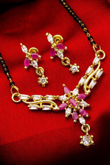  Shop  Alloy Mangalsutra For Women's  Set in Gold and Pink At KarmaPlace