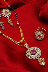  Shop  Alloy Mangalsutra  For Women's Set in Gold and Black At KarmaPlace